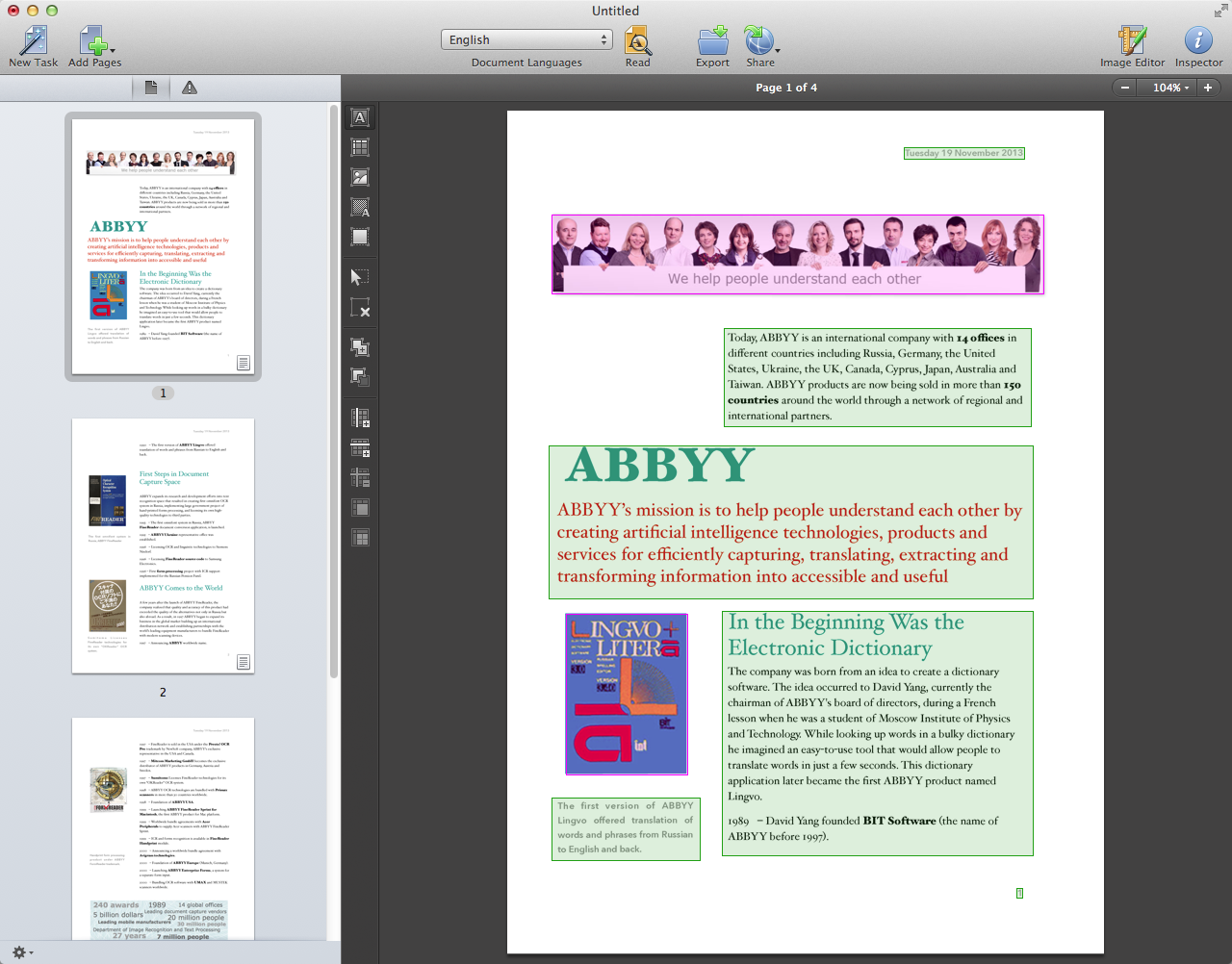 Buy ABBYY FineReader 10 Professional Edition mac