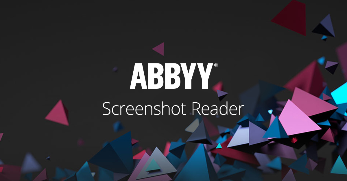 Как удалить abbyy screenshot reader