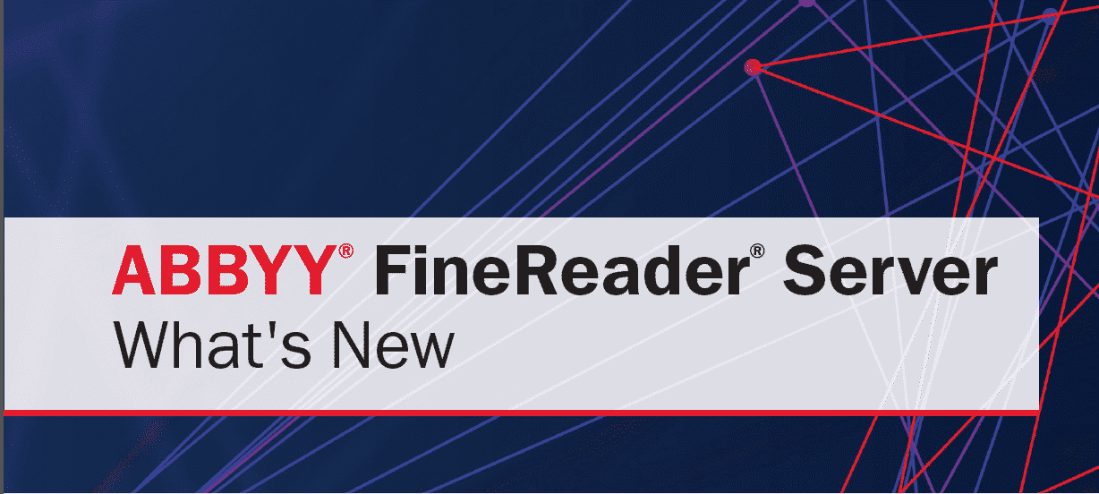 ABBYY FineReader Server 14.2 | ABBYY Blog Post